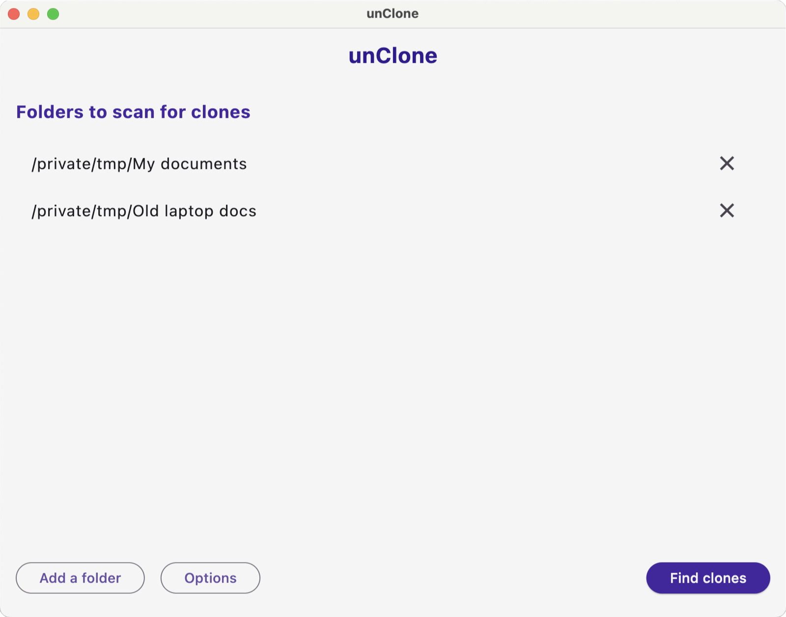 Duplicate scan results